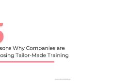tailor made training, personalized training for companies